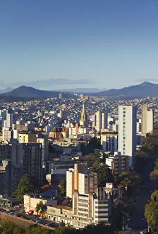 Images Dated 12th October 2012: View of city skyline, Belo Horizonte, Minas Gerais, Brazil