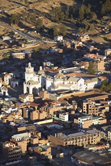 Images Dated 14th November 2012: View of Copacabana Cathedral, Copacaban, Lake Titicaca, Bolivia