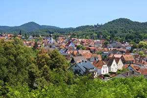 Pfalzer Wald Prints: View at Dahn, Wasgau, Palatinate Forest, Rhineland-Palatinate, Germany