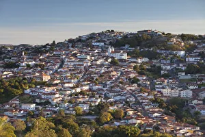 Diamantina Prints: View of Diamantina (UNESCO World Heritage Site), Minas Gerais, Brazil