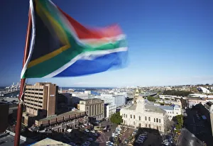 View of downtown Port Elizabeth, Eastern Cape, South Africa
