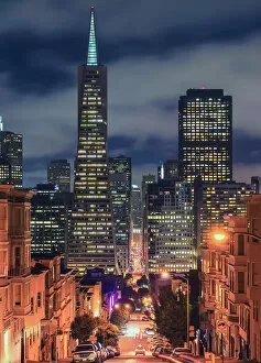 View of Financial district, San Francisco, California, USA