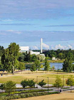 Uusimaa County Prints: View towards the Finnish National Opera and Ballet, Helsinki, Uusimaa County, Finland