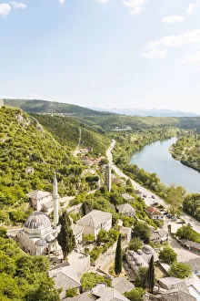 View from Fort Walls over Pocitelj, Bosnia & Hercegovina