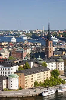 View over Gamla Stan, Stockholm, Sweden