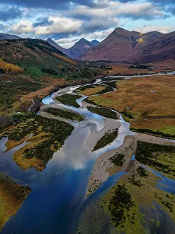 Glen Etive Prints: View over Glen Etive, Argyll and Bute, Scotland
