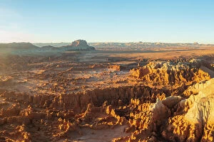 South Western Collection: View over Goblin Valley State Park in the late afternoon, Utah, USA