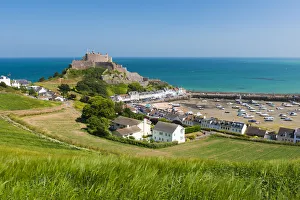 View Over Gorey Castle, Mont Orgueil, Jersey, Channel Islands