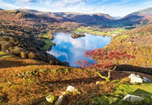 View of Grasmere from Loughrigg Fell, Cumbria, England