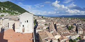 Gubbio Prints: View of Gubbio, Umbria, Italy