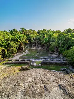 Lamanai Prints: View from the High Temple, Lamanai Archaeological Reserve, Orange Walk District, Belize