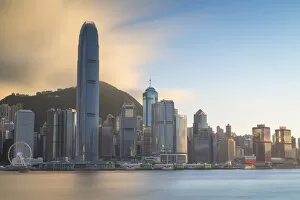 Images Dated 19th November 2015: View of Hong Kong Island skyline, Hong Kong, China