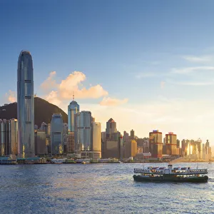 Images Dated 18th November 2016: View of Hong Kong Island skyline, Hong Kong, China