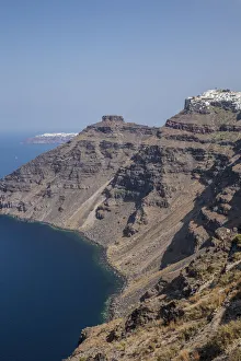 Images Dated 1st July 2016: View to Imerovigli, Santorini (Thira), Cyclades Islands, Greece