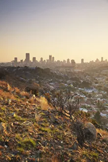 View of Johannesburg skyline, Gauteng, South Africa