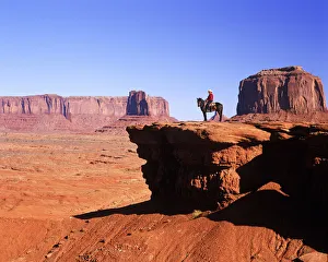 Butte Prints: View From John Ford Point, Monument Valley, Arizona, USA
