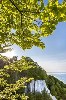 Chalk Prints: View from Kaonigsstuhl, Stubbenkammer, Jasmund National Park, RAogen Island
