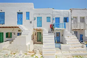 Settlement Prints: View of Kastro, Chora village oldest settlement