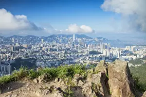 View of Kowloon and Hong Kong Island from Lion Rock, Hong Kong
