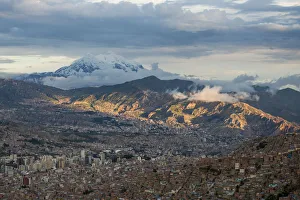 View of La Paz from El Alto, La Paz, Bolivia