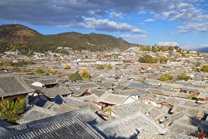 View of Lijiang (UNESCO World Heritage Site), Yunnan, China