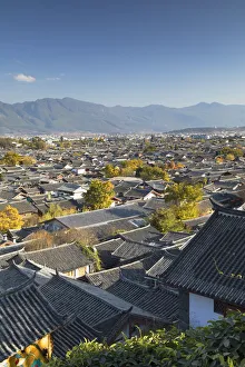 View of Lijiang (UNESCO World Heritage Site), Yunnan, China