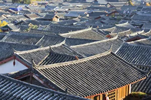 View of Lijiang (UNESCO World Heritage Site), Yunnan, China