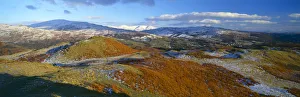 View from Loughrigg Fell, Lake District National Park, Cumbria, England