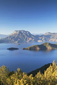 Yunnan Prints: View of Lugu Lake, Yunnan, China