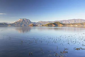 View of Lugu Lake, Yunnan, China