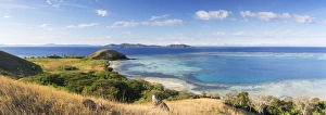 View of Mana Island, Mamanuca Islands, Fiji