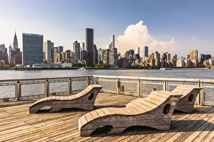 View of Midtown Manhattan from Long Island City, New York City, USA View of Midtown Manhattan from Long Island City, New York City, USA