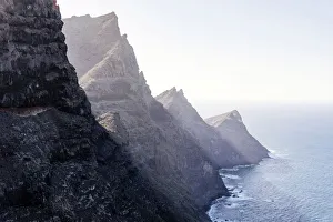 Images Dated 26th February 2020: View from Mirador del Balcon, Gran Canaria coastline. Canary Islands, Spain