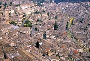 View over Modica