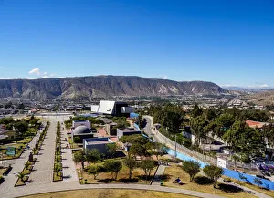 Quito Prints: View from Monument to the Equator, Ciudad Mitad del Mundo, Middle of the World City