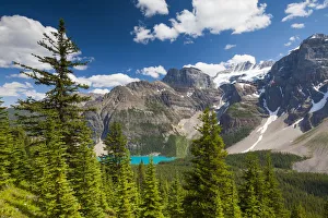Turquiose Prints: View over Moraine Lake & Valley of the Ten Peaks, Banff National Park, Alberta, Canada