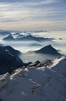 Images Dated 10th November 2006: View from the mount Santis (2502 m)