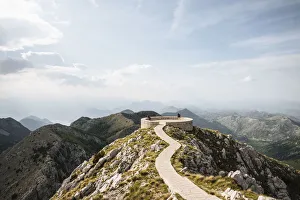 Albania Prints: View from Njegoš Mausoleum, Lovćen National Park, Montenegro
