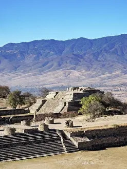 Oaxacan Prints: View over North Platform towards Building K