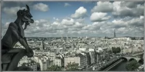 Images Dated 20th May 2017: View from the Notre Dame Cathedral, Paris, France