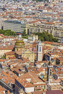 Nice Gallery: View over old town in Nice, Alpes-Maritimes, Provence-Alpes-Cote D Azur