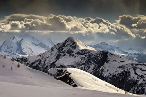 View from Passo Giau, Dolomites, Belluno, Italy