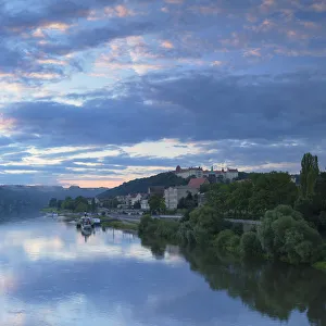 Images Dated 11th October 2016: View of Pirna at dawn, Saxony, Germany