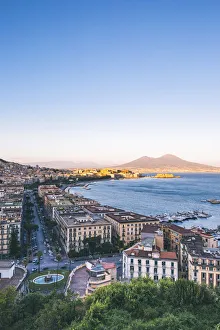Vesuvius Prints: View from Posillipo, Naples, Italy