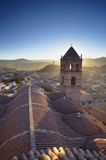 Dome Collection: View of Potosi from rooftop of Covento de San Francisco, Potosi (UNESCO World Heritage