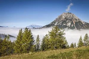 Dachstein Prints: View towards Raucheck mountain in the Dachstein massif, Styria, Austria