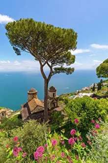 Ravello Prints: View from Ravello, Amalfi Coast, Campania, Italy