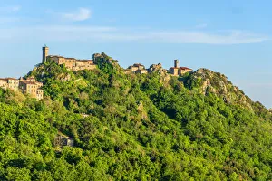 Grosseto Prints: View at Roccatederighi, Roccastrada, Grosseto, Maremma, Tuscany, Italy