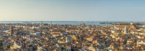 San Polo Prints: View over San Polo & Cannaregio areas of Venice, Veneto, Italy