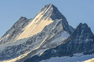 Images Dated 1st September 2021: View at Schreckhorn, Grindelwald, Berner Oberland, Canton Berne, Switzerland